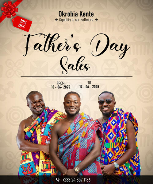Okrobia Kente Father's Day