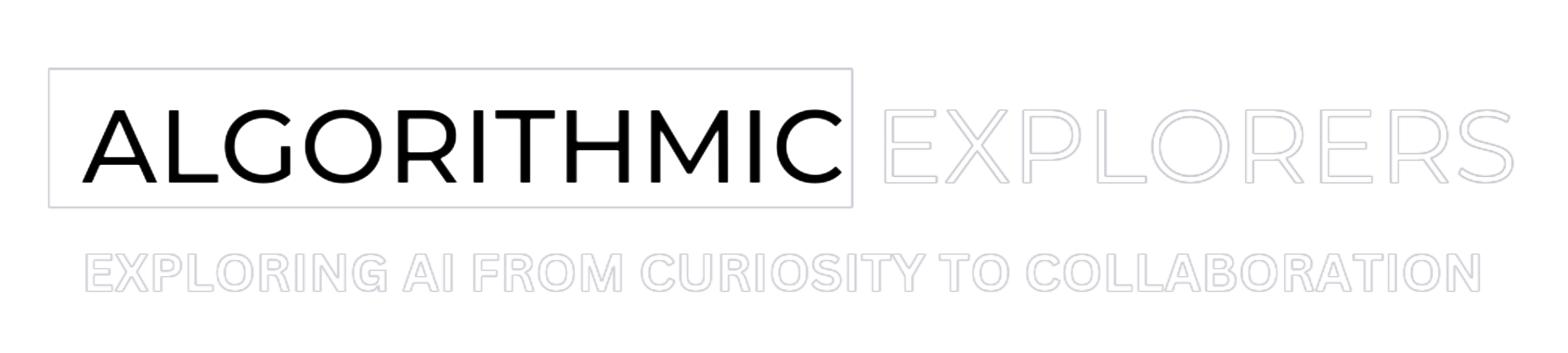 Algorithmic Explorers Algorithmic Explorers